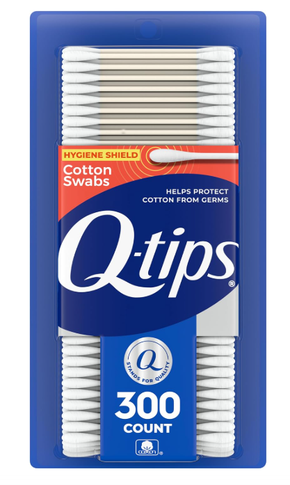 Q-Tips Cotton Swabs 300 Counts
