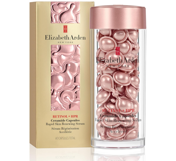 Elizabeth Arden Retinol + HPR Ceramide Capsules Rapid Skin-Renewing Serum 60 Capsules
