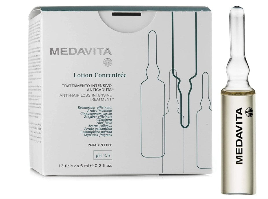 Medavita Lotion Concentrée Anti-Hair Loss Intensive Treatment&nbsp;13×6ml Vials