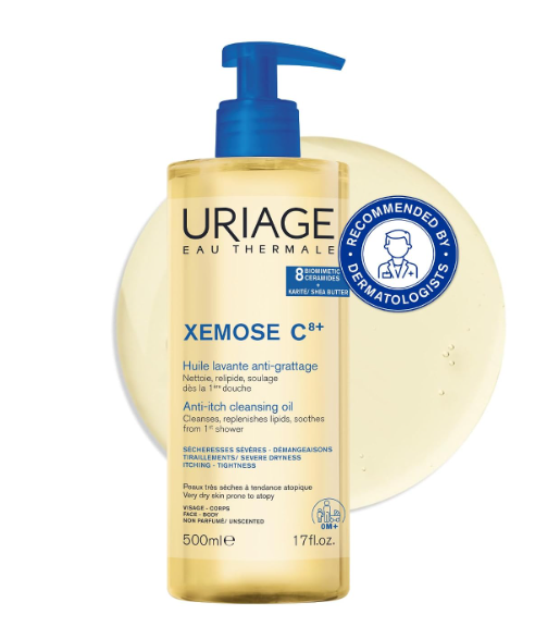 Uriage Xemose Cleansing Soothing Oil 500ml