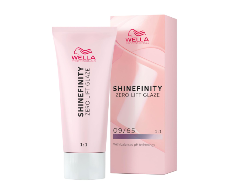 Wella Professionals Zero Lift Shinefinity Glaze 09/65 Cool Pink Shimmer 60ml