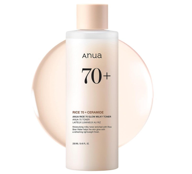 Anua Rice 70 Glow Milky Toner 250ml