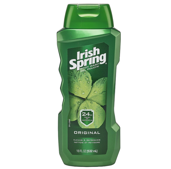 Irish Spring Original Refreshing Body Wash Gel with 24H Fresh Protection 532ml – 3 Pack