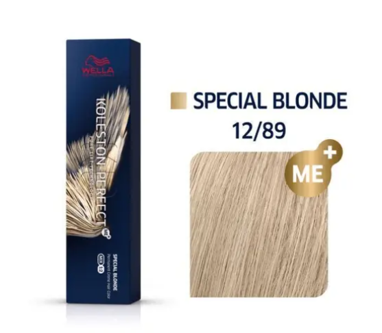 Wella Professionals Koleston Perfect Me 12/89 Special Blonde Pearl Cendre 60ml – 2 Pack