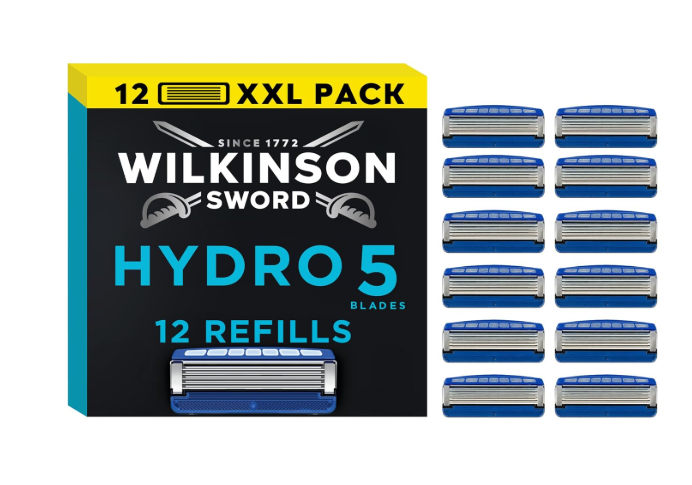 Wilkinson Sword Hydro 5 Men's Razor Blade Refills 8 Pack