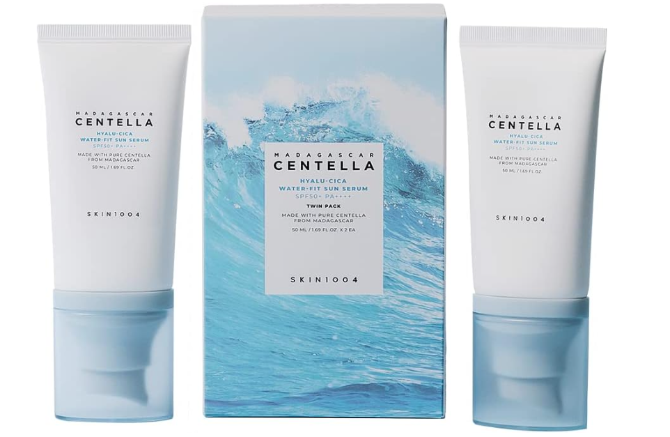 SKIN1004 Madagascar Centella Hyalu-Cica Water-Fit Sun Serum 50ml 2 Pack