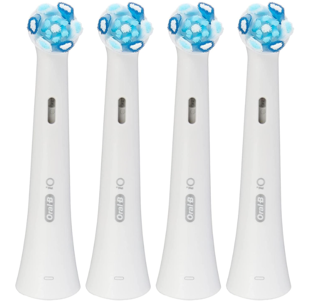 Oral-B iO Ultimate Clean Replacement Brush Heads White 4 Pack