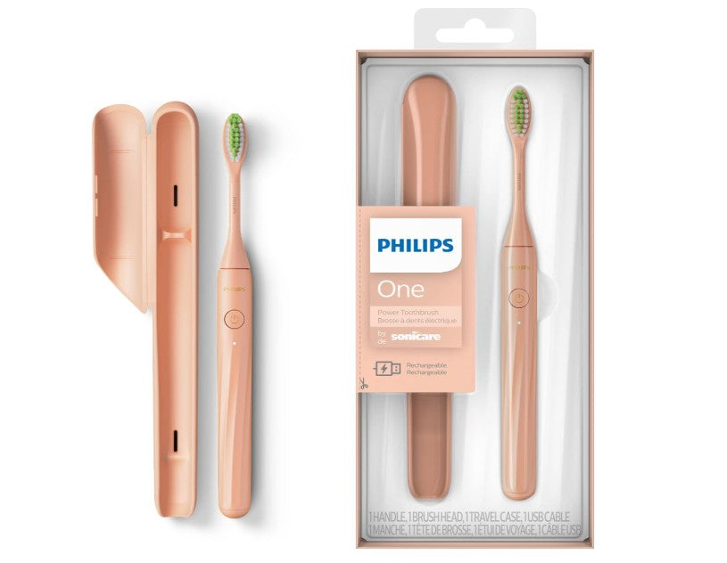 Philips One by Sonicare Rechargeable Electric Toothbrush Shimmering HY1200/25