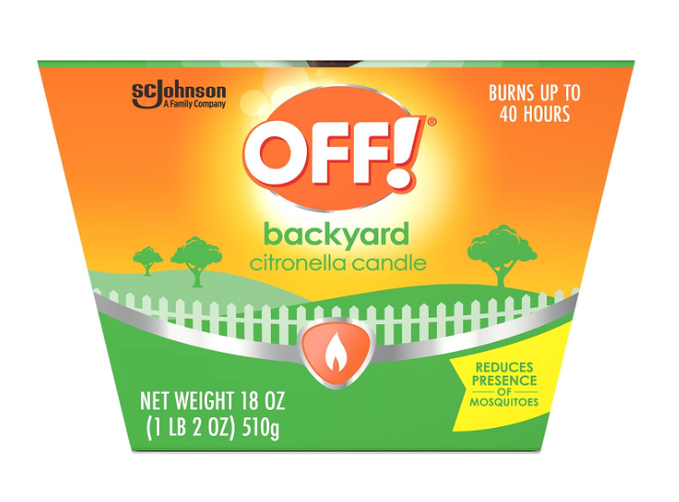 OFF! Backyard Citronella Candle Bucket 510g