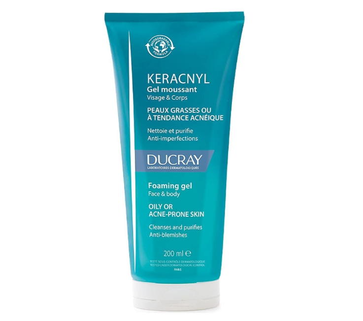 Ducray Keracnyl Foaming Gel 200ml