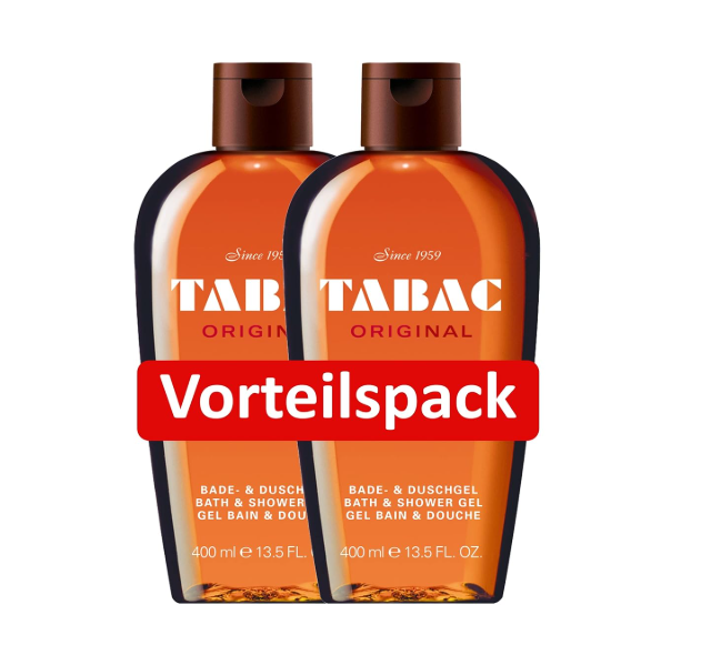 Tabac Original Shower Gel 400ml 2 Pack