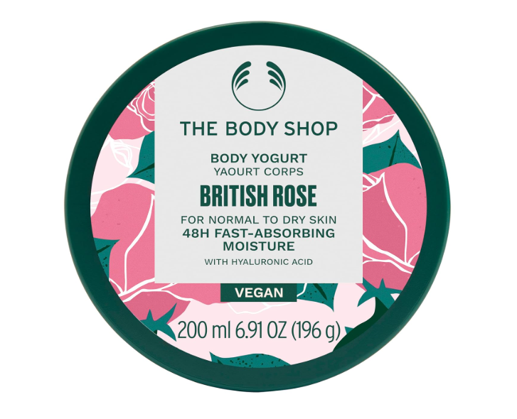 The Body Shop British Rose Body Yogurt 200ml