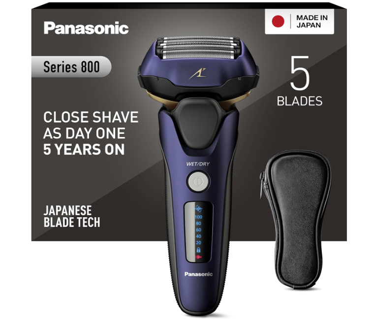 Panasonic Series 800 5-Blade Wet & Dry Electric Shaver Black