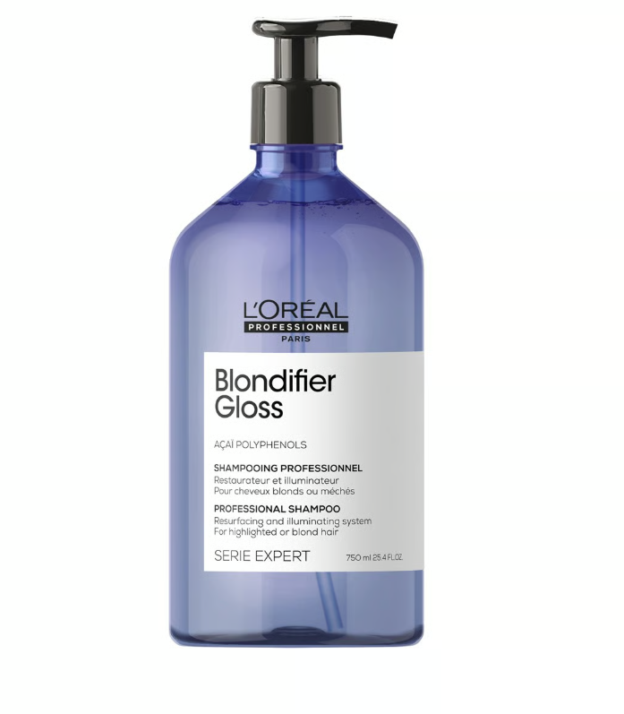 L'Oréal Professionnel Série Expert Blondifier Gloss Shampoo with Acai Polyphenols 750ml