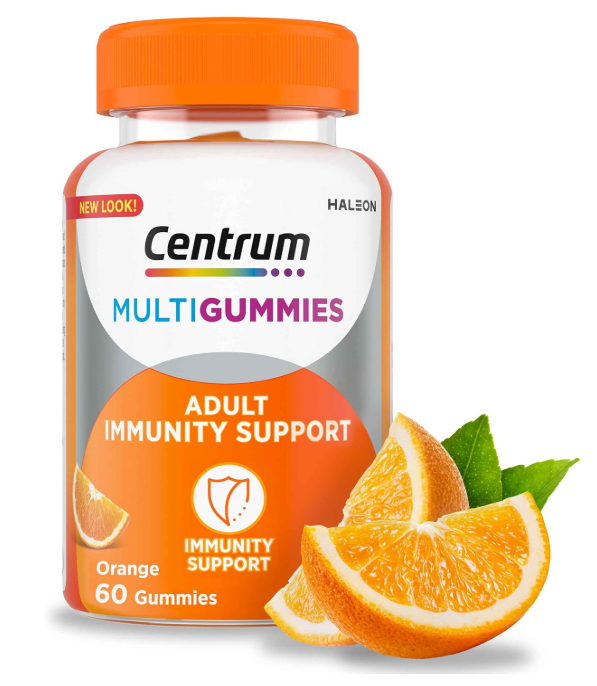 Centrum MultiGummies Immunity Support, Adult Gummy Multivitamin, 60 ct