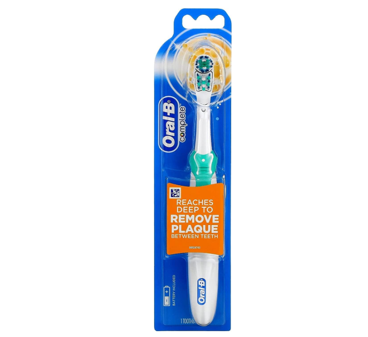 Oral-B Complete Deep Clean Battery Powered Electric Toothbrush