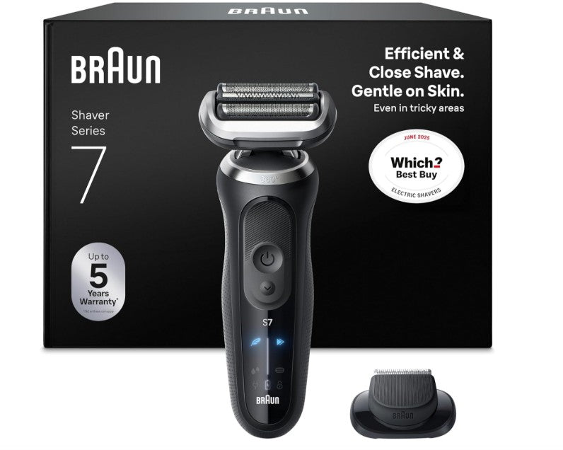 Braun Series 7 Electric Shaver Model 72-N1200si Black