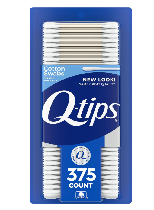 Q-tips Cotton Swabs 375 Counts