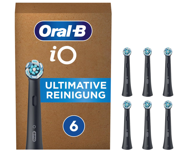 Oral-B iO Ultimate Clean Replacement Brush Heads 6 Pack