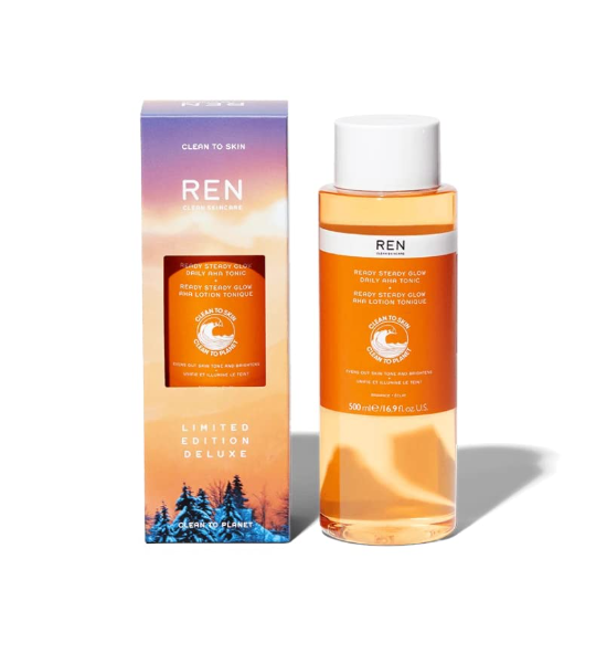 REN Clean Skincare Ready Steady Glow Daily AHA Tonic