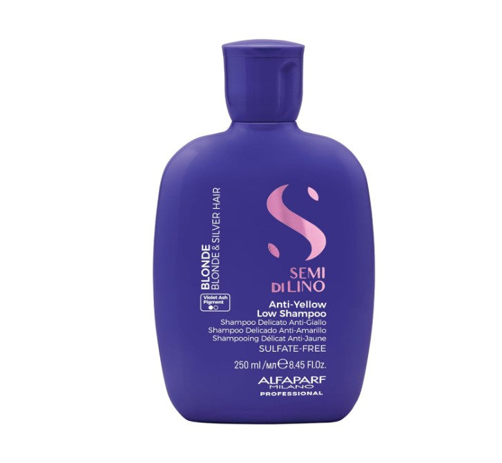 Alfaparf Milano Semi Di Lino Blonde Anti-Yellow Low Shampoo 250ml