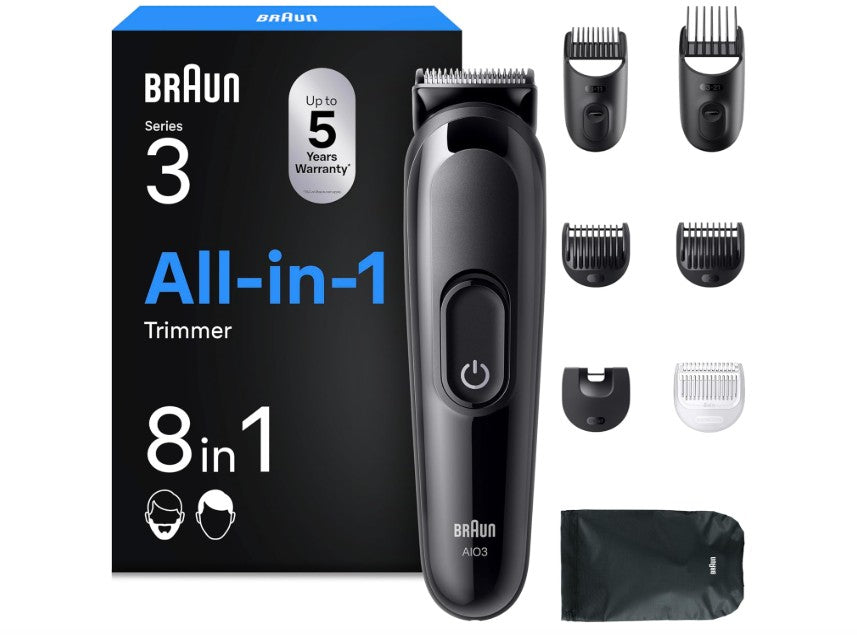 Braun Series 3 All-In-One Trimmer Model AIO3545 Black