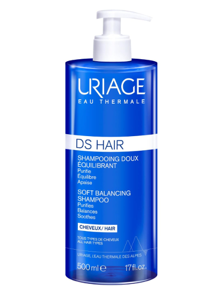Uriage DS Hair Gentle Regulating Shampoo 500ml