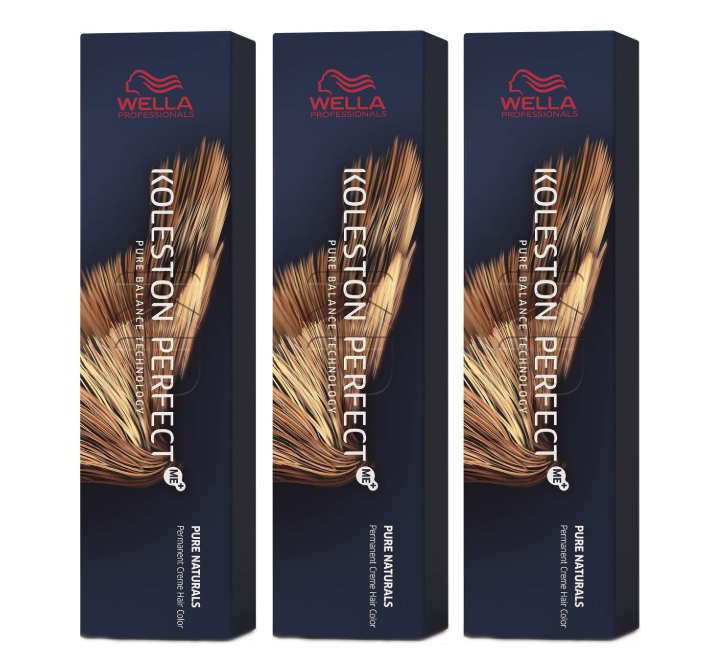 Wella Professionals Koleston Perfect Me 8/0 Light Blonde 60ml – 3 Pack