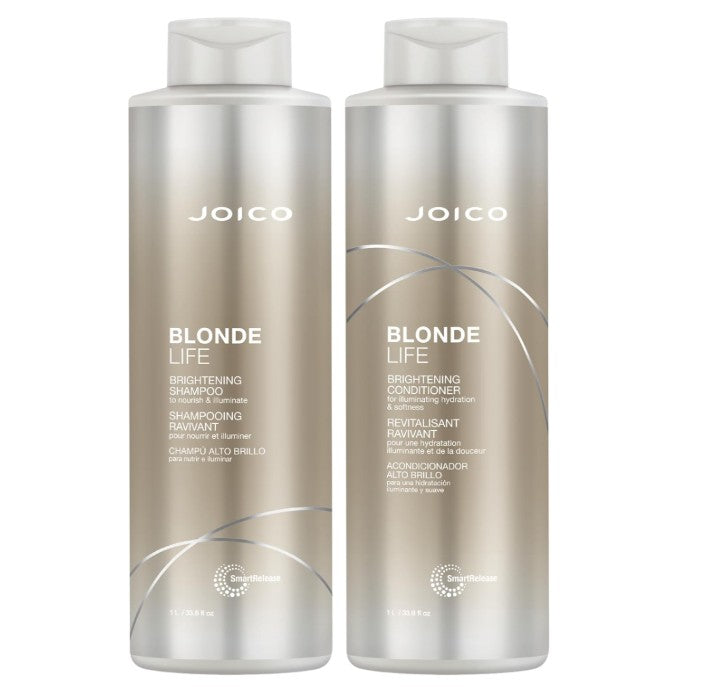 Joico Blonde Life Illuminating Shampoo &amp; Nourishing Conditioner 1000ml Duo Set