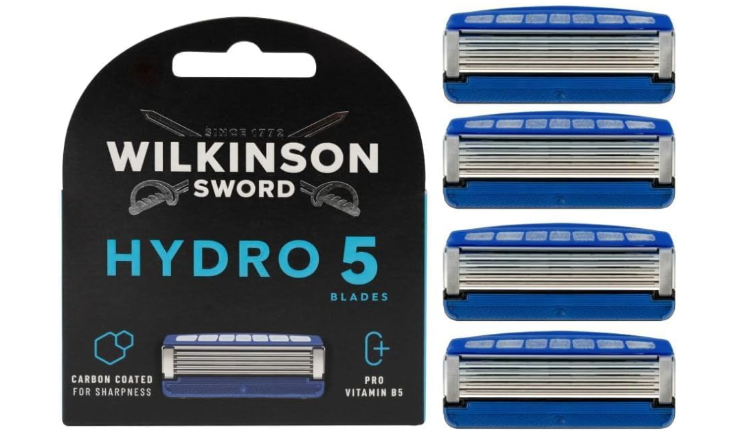 Wilkinson Sword Hydro 5 Men's Razor Blade Refills 4 Pack