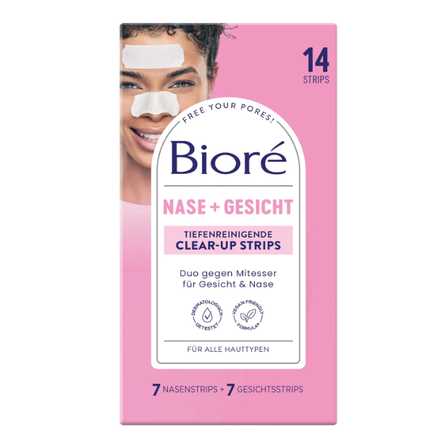 Bioré Clear Up Strips Deep Cleansing Strips 14pcs