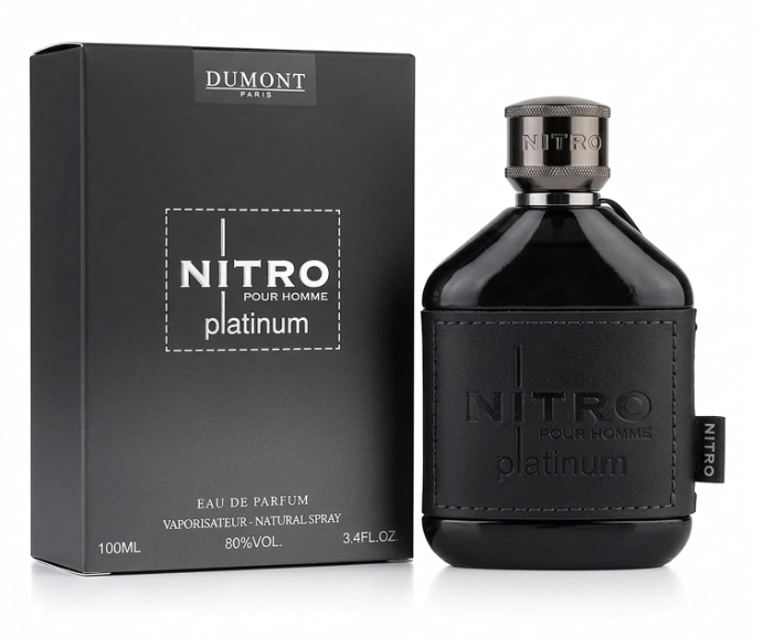 Dumont Nitro Platinum for Men Eau De Parfum Spray 100ml