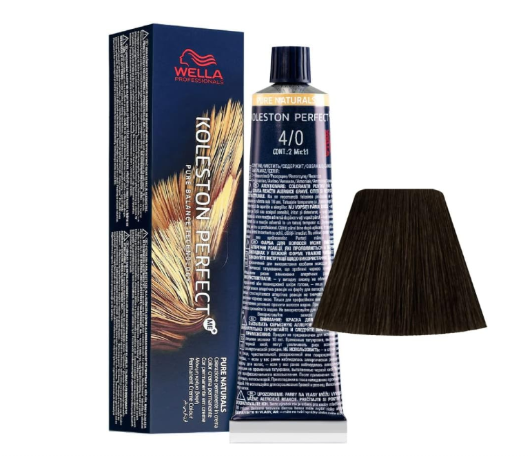 Wella Professionals Koleston Perfect Me+ 4/0 Medium Brown 60ml