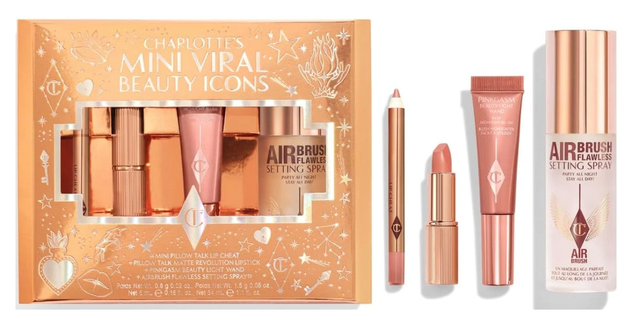 Charlotte Tilbury Charlotte's Mini Viral Beauty Icons Gift Set