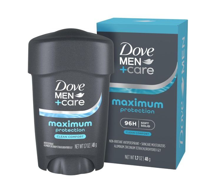 Dove Men+Care Maximum Protection Clean Comfort Antiperspirant Deodorant 48g