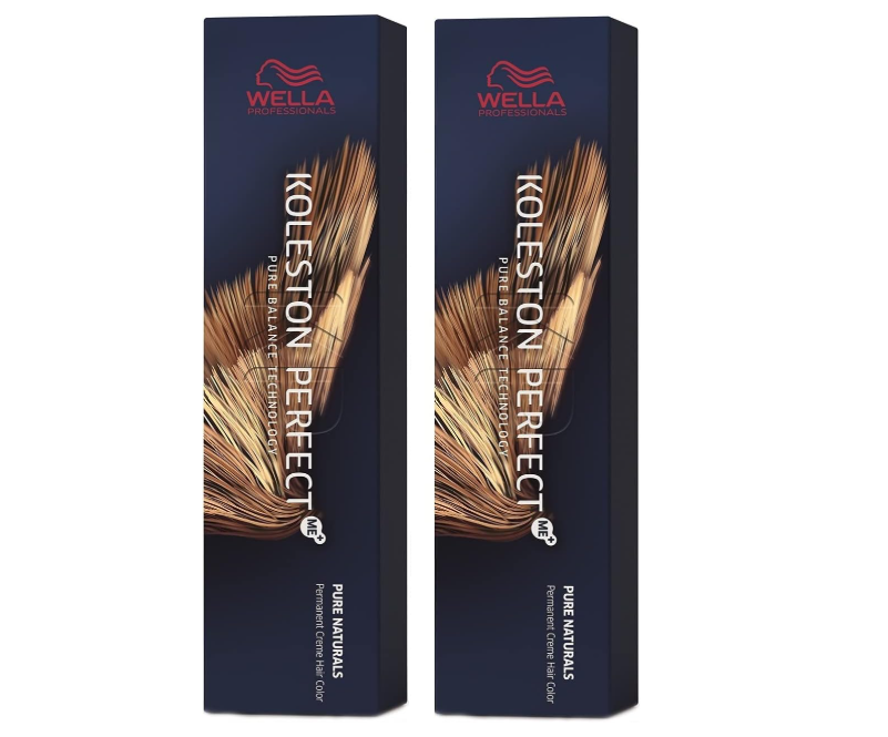 Wella Professionals Koleston Perfect Me 4/07 Pure Naturals Brown 60ml – 2 Pack