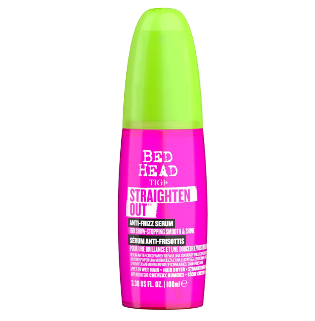 Bed Head by TIGI Straighten Out Anti-Frizz Serum for Smooth and Shiny Hair 100ml