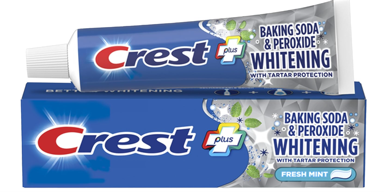 Crest Baking Soda &amp; Peroxide Whitening Toothpaste Fresh Mint 8.2oz