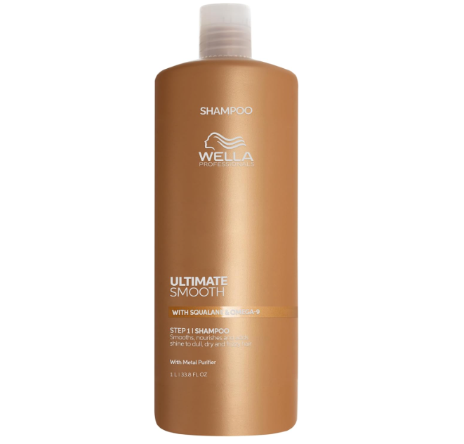 Wella Professionals Ultimate Smooth Shampoo with Squalane & Omega-9