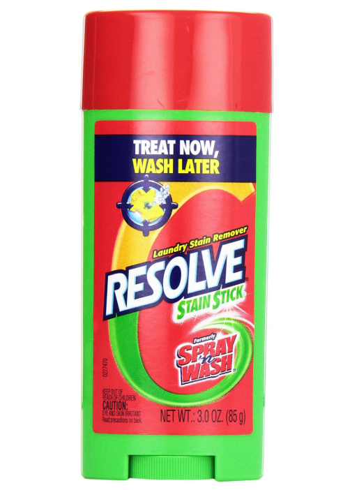 Spray 'n Wash Resolve Pre-Treat Laundry Stain Stick 3oz 3pck