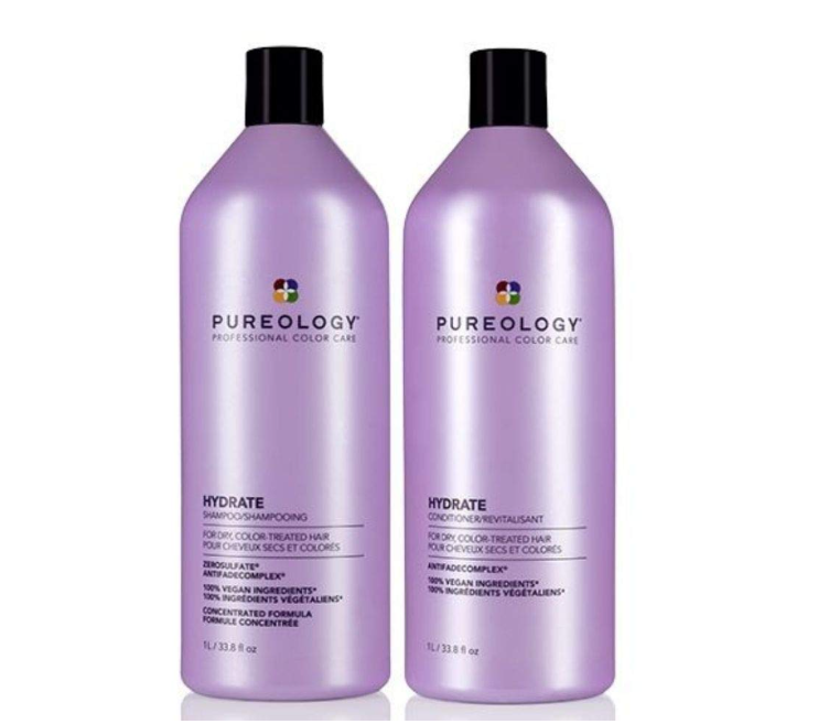Pureology Hydrate Shampoo 1000ml &amp; Conditioner 1000ml