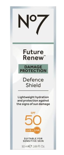 No7 Future Renew Damage Protection Defence Shield SPF 50 50ml