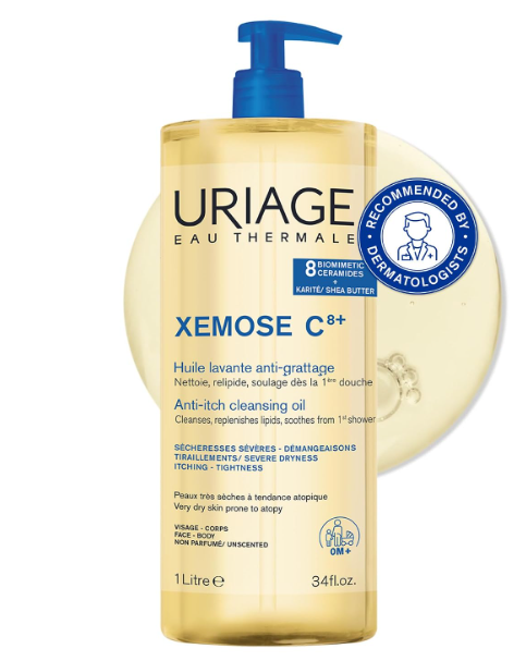 Uriage Xémose Cleansing Soothing Oil 1L