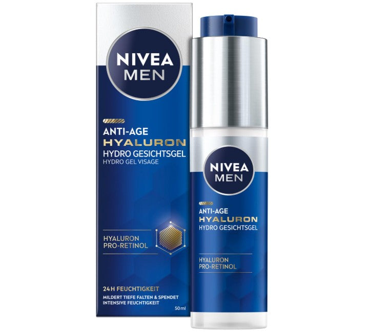 Nivea Men Anti-Age Hyaluron Hydro Facial Gel 50ml