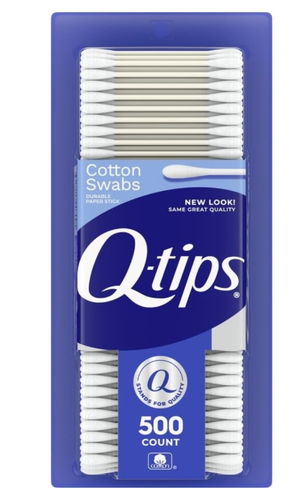 Q-Tips Cotton Swabs 500 Counts