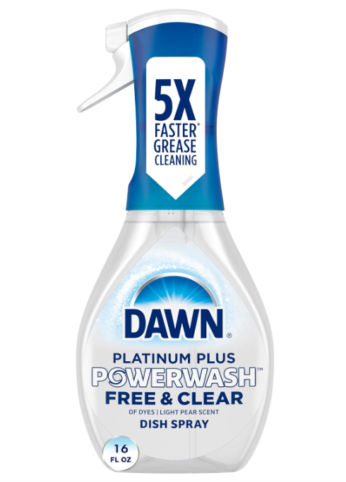Dawn Platinum Plus Powerwash Free & Clear Dish Spray 16fl oz