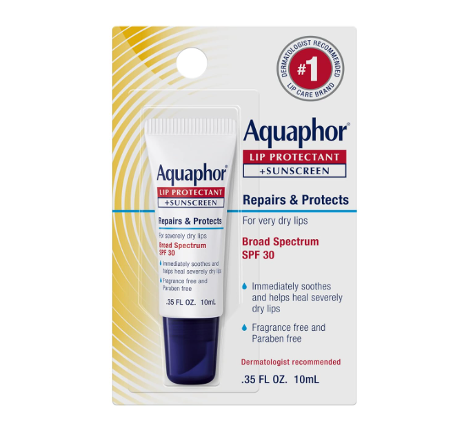 Aquaphor Lip Protectant Repairs & Protects 10ml