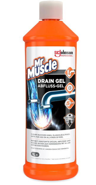 SC Johnson Mr Muscle Drain Unblocker Gel 1L