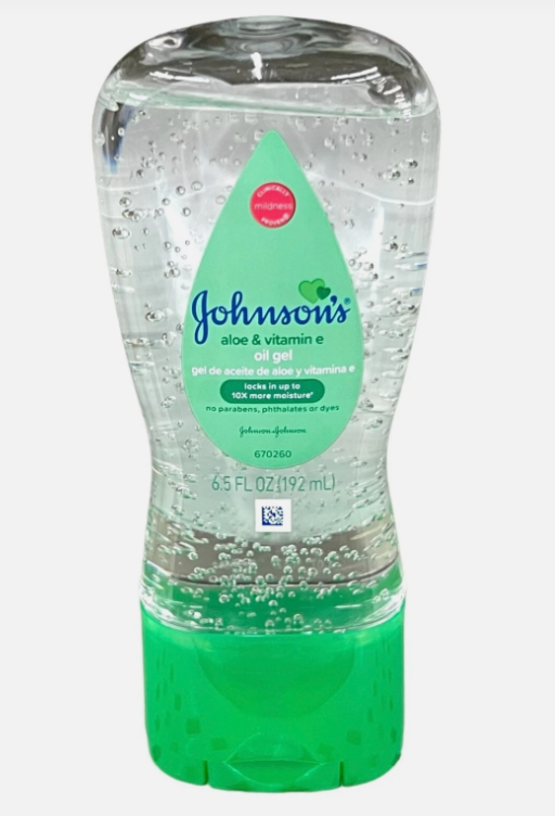 Johnson’s Baby Gel Oil with Aloe & Vitamin E 6.5 fl oz