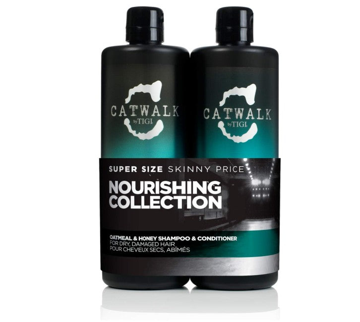 Catwalk by TIGI Oatmeal &amp; Honey Shampoo 750ml & Conditioner 750ml Duo